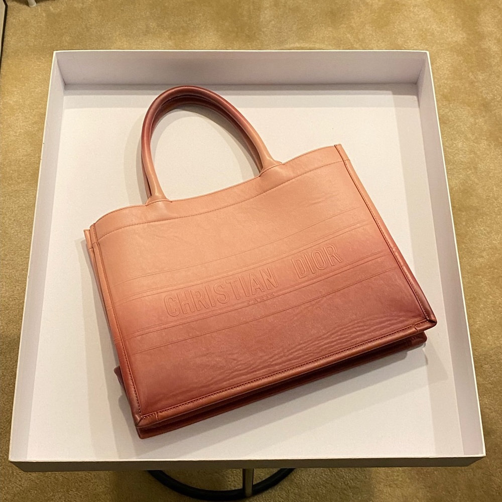 Christian Dior ombré tote bag